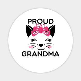 Proud Cat Grandma Magnet